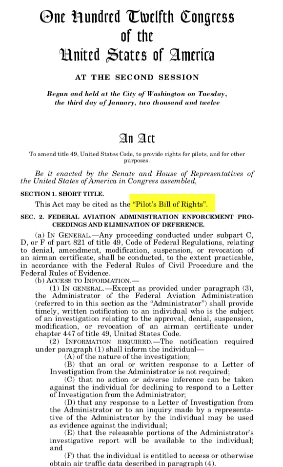 Bill of Rights