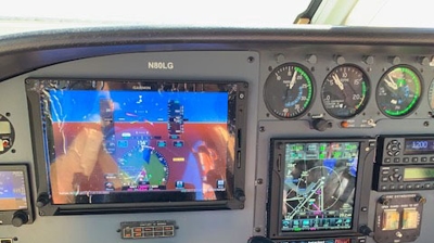 Cessna Golden Eagle 421C Cockpit Photo