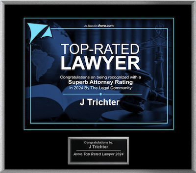AVVO Top Rated Plaque