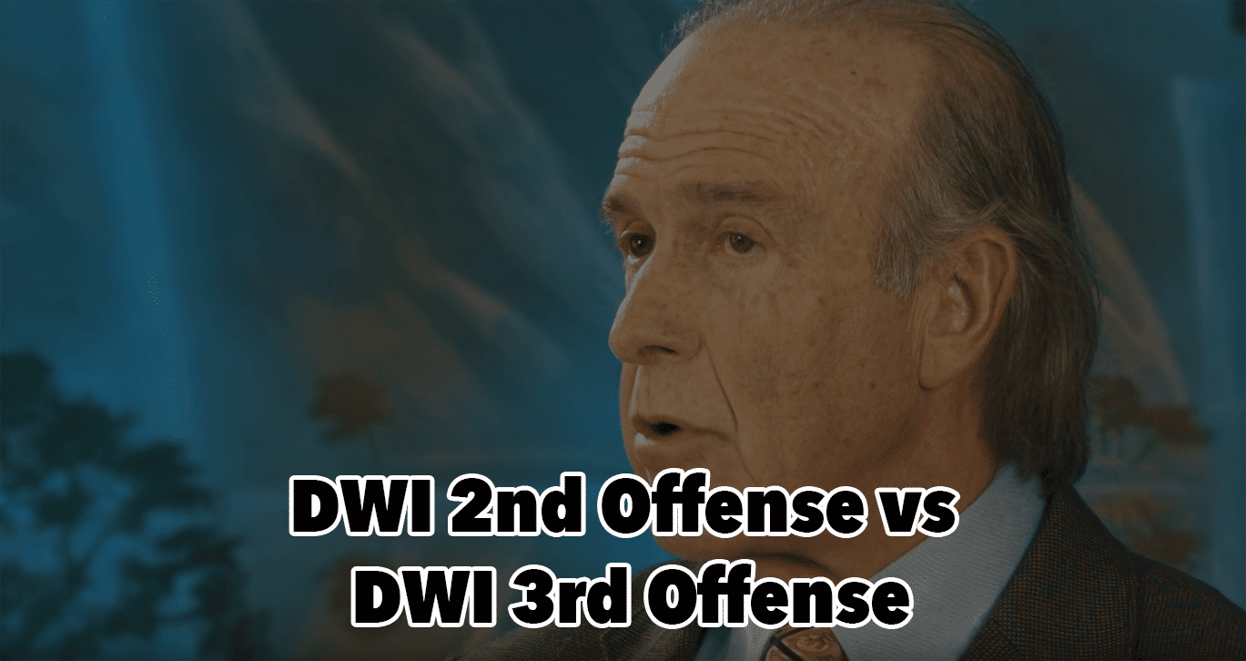 DWI 2nd Offense vs DWI 3rd Offense