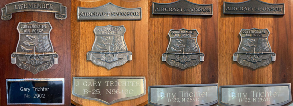 Gary Trichter B-25 Membership