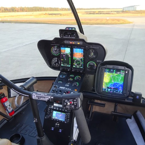 Robinson Helicopter-R66 Cockpit